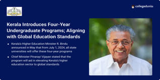 Kerala Introduces Four-Year Undergraduate Programs; Aligning with Global Education Standards
